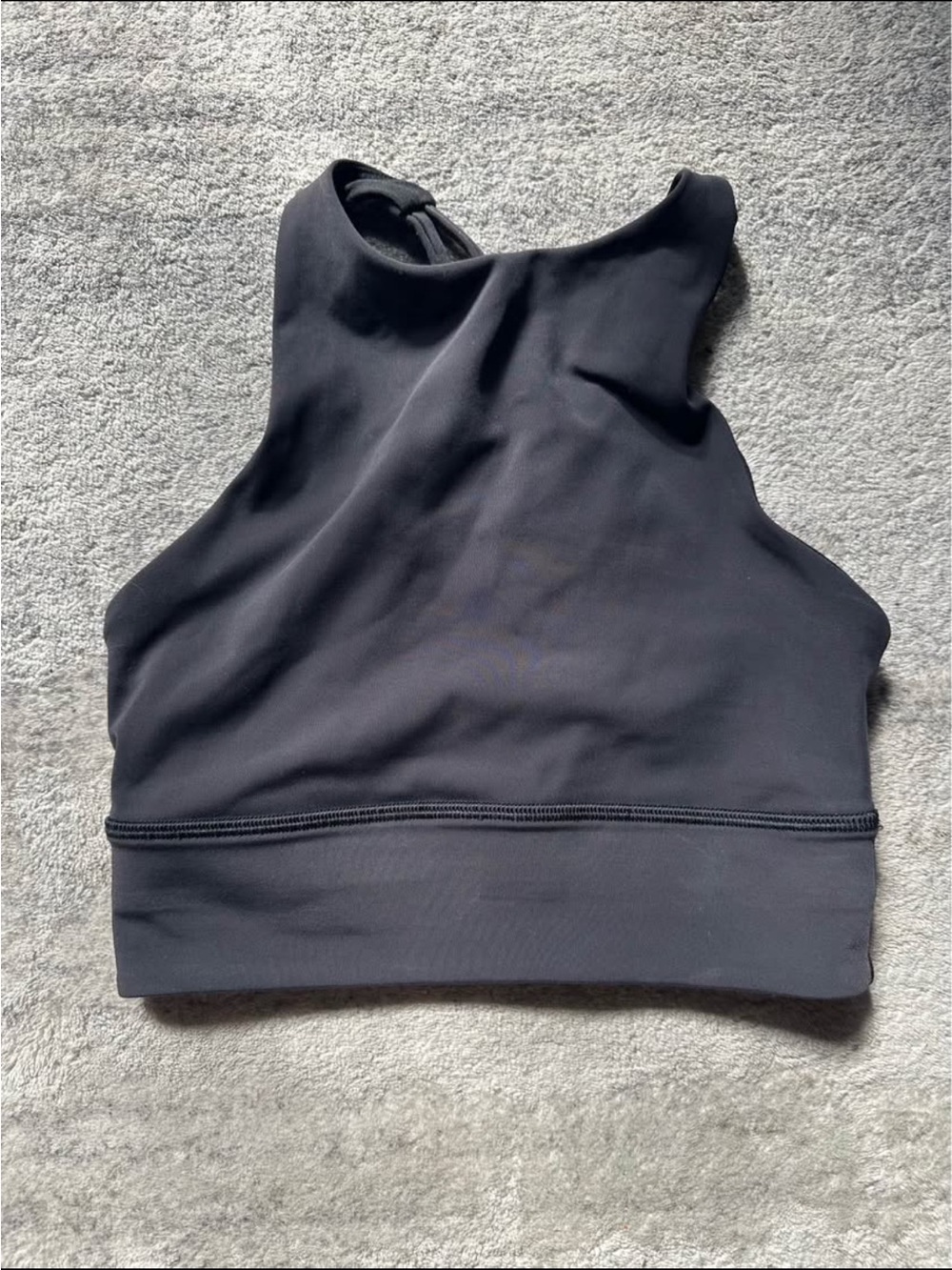 lululemon athletica Black High-Neck Energy Bra